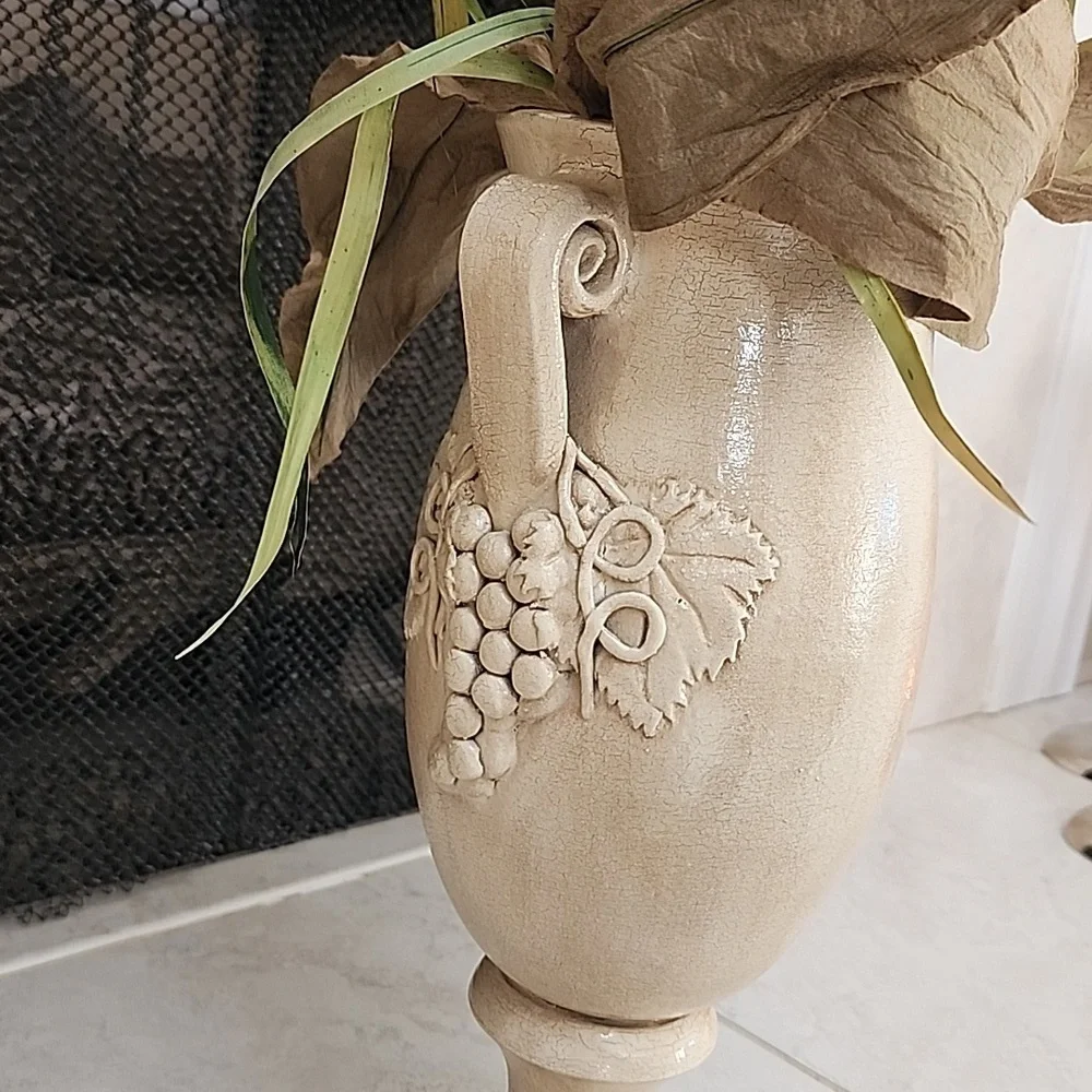 🤎 PIER 1 VASE & FLORALS 🤎
